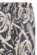 Byflair Pants - Black Paisley