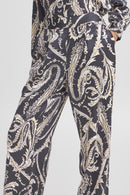 Byflair Pants - Black Paisley