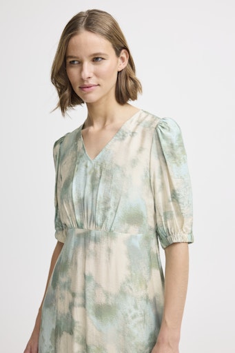 Ibine Ss Dress - Blue Haze Blur