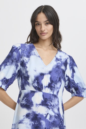 Ibine Ss Dress - Medieval Blue Blur