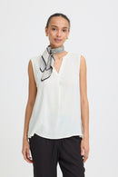 Mmjoella Sleeveless Top - Marshmallow