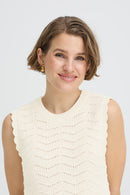 Nero Sleeveless Top - Birch