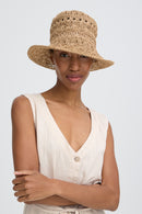 Falakka Button Dress - Rainy Day Melange