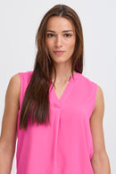 Mmjoella Sleeveless Top - Raspberry Rose