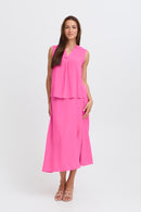 Mmjoella Sleeveless Top - Raspberry Rose