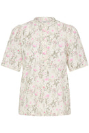 Issisa Print Blouse - Primrose Parfait Pink