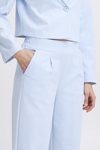 Byrizetta Wide Pants - Cashmere Blue