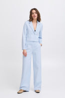 Byrizetta Wide Pants - Cashmere Blue