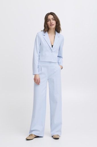 Byrizetta Wide Pants - Cashmere Blue