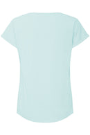 B Young  Pamila T-Shirt - Blue Haze