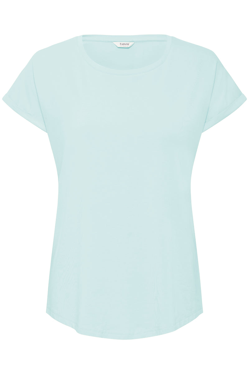 B Young  Pamila T-Shirt - Blue Haze