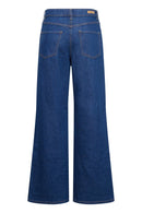 Kajane Wide Jeans - Dark Blue Denim