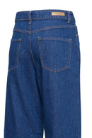 Kajane Wide Jeans - Dark Blue Denim