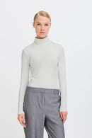Pamila Roll Neck Jumper - Off White