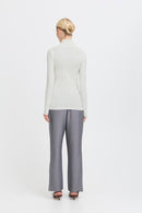 Pamila Roll Neck Jumper - Off White
