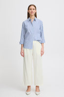 Falakka Crop Trouser - Marshmallow