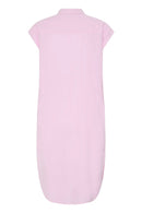 Falakka Short Sleeve Shirt Dress - Parfait Pink