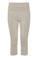 Keira Capri Trouser - Cement