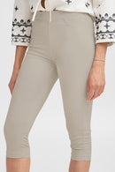 Keira Capri Trouser - Cement