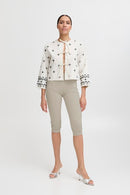 Keira Capri Trouser - Cement