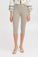 Keira Capri Trouser - Cement