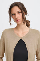 Mmorla Bolero Cardigan - Humus Melange