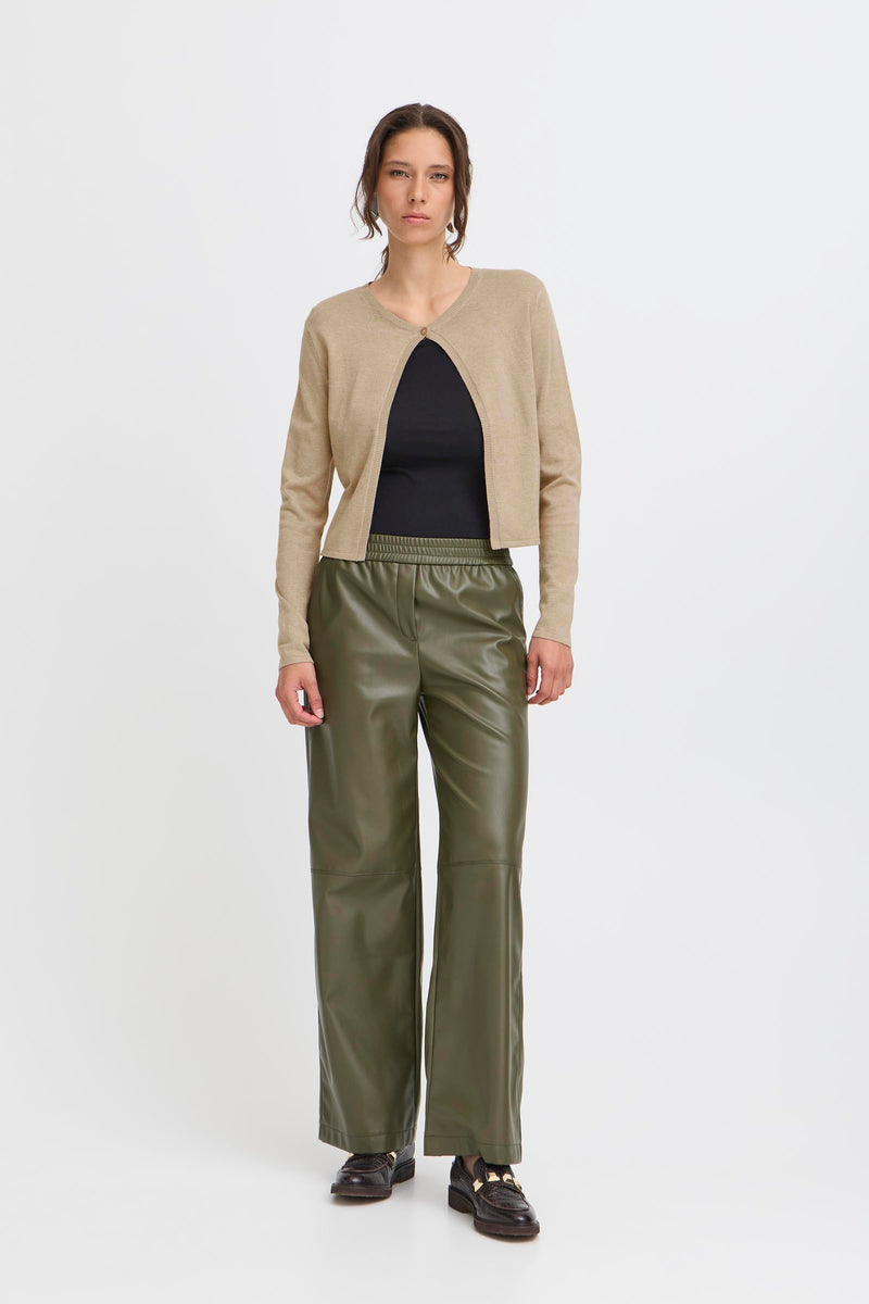 Mmorla Bolero Cardigan - Humus Melange