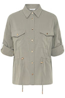 Diviso Shirt Jacket - Vetiver