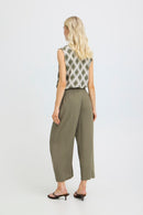 Mmjoella Crop Trouser - Kalamata