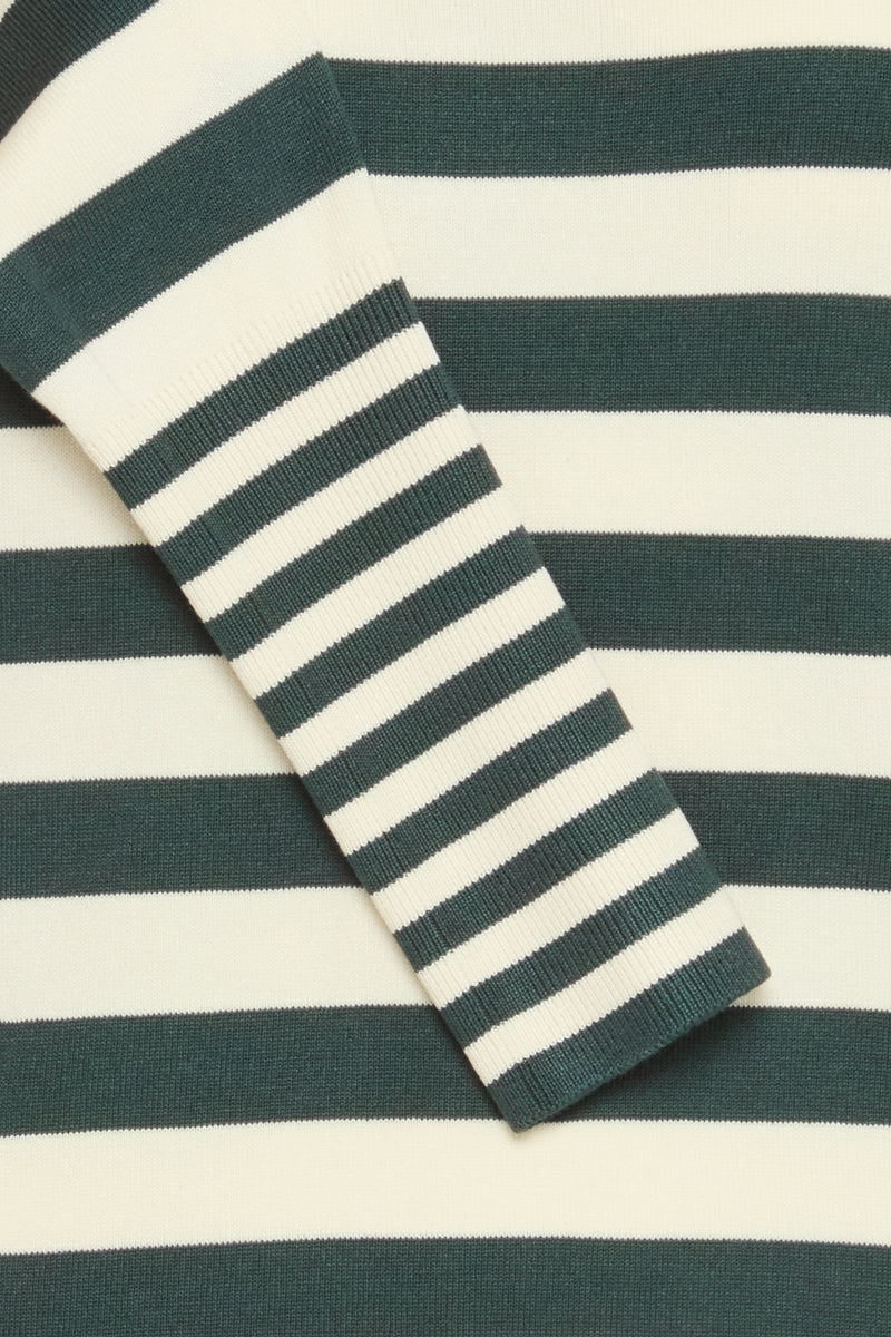 Mmorla Long Cuff Pullover - Green Gables Mix