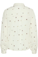 Jadis Long Sleeve Shirt - Multi Emb Flower