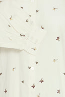 Jadis Long Sleeve Shirt - Multi Emb Flower