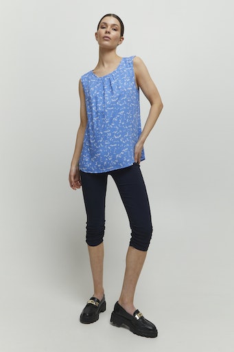 Keira Capri Trouser - Copenhagen Night