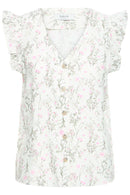 Falakka Ruffle Shirt - Primrose Parfait Pink