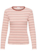 Tone Long Sleeve T-Shirt - Birch Stripe