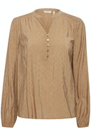 Ilaba Long Sleeve Blouse - Tiger&amp;apos;s Eye