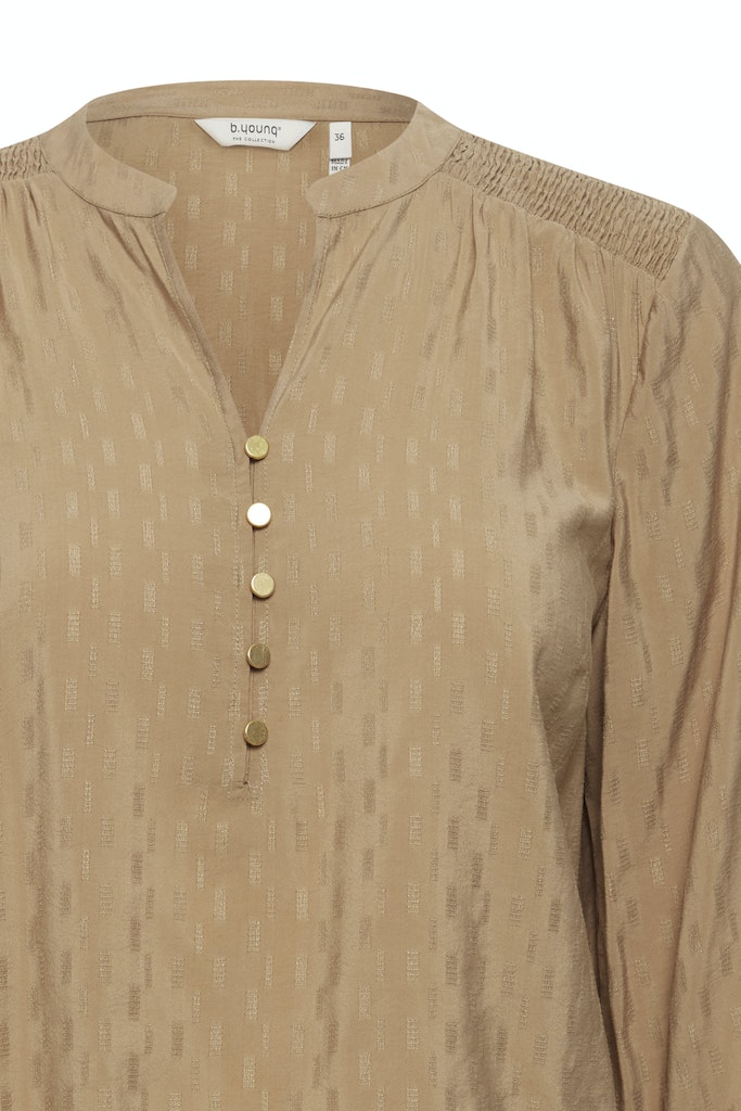 Ilaba Long Sleeve Blouse - Tiger&amp;apos;s Eye