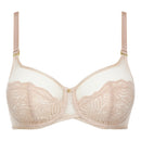 UW Four Sections Full Cup Bra - Beige