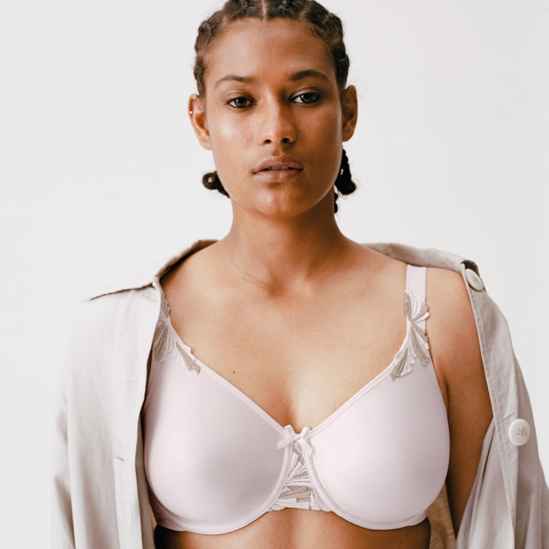 Hedona Mould Bra - Soft Pink Deco