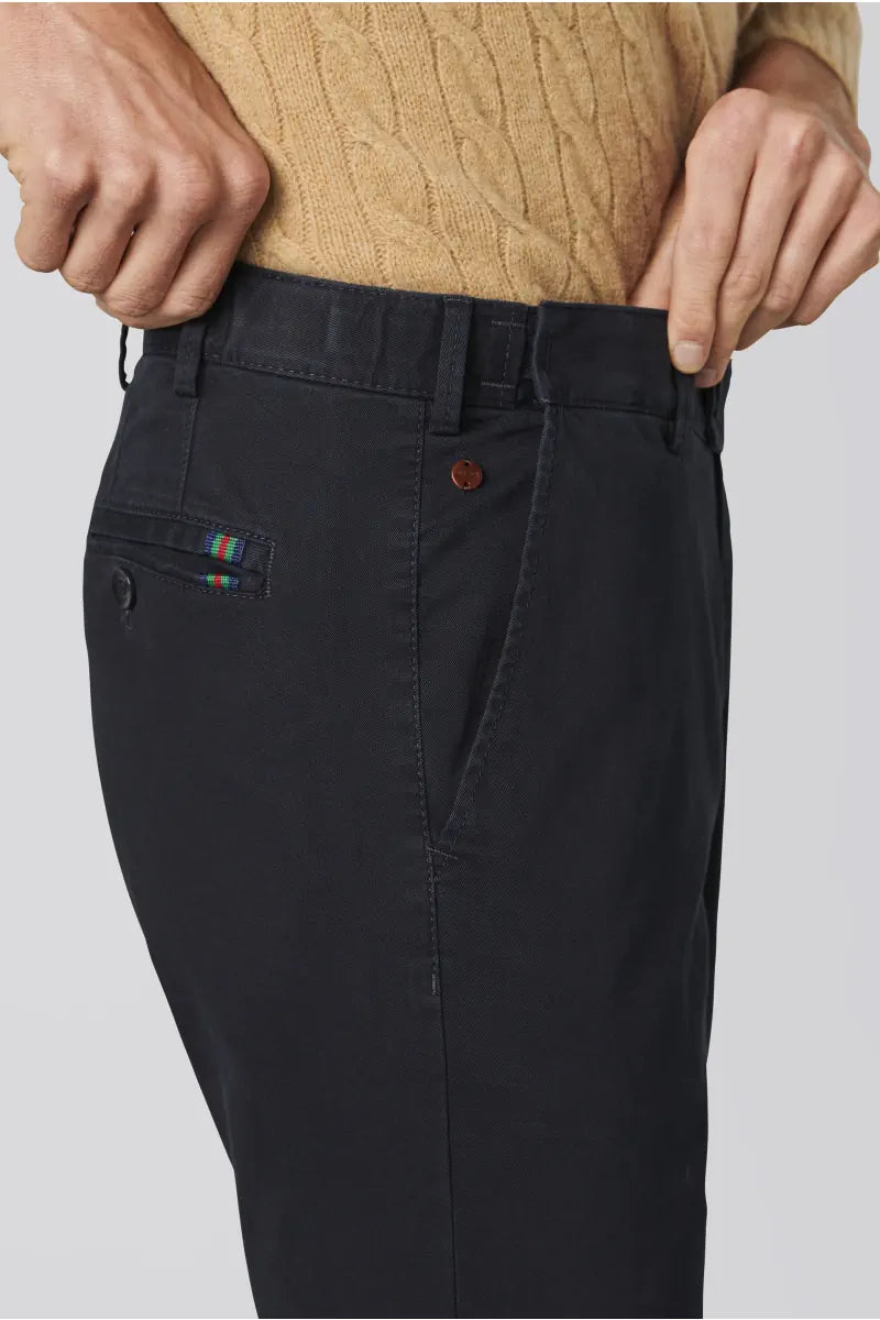Oslo SpecialFlex Waistband Trouser - Black