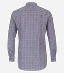 Comfort Fit Check Shirt - Blue