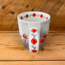 Mug - Border & Poppies