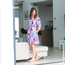 Calista Dress - Navy