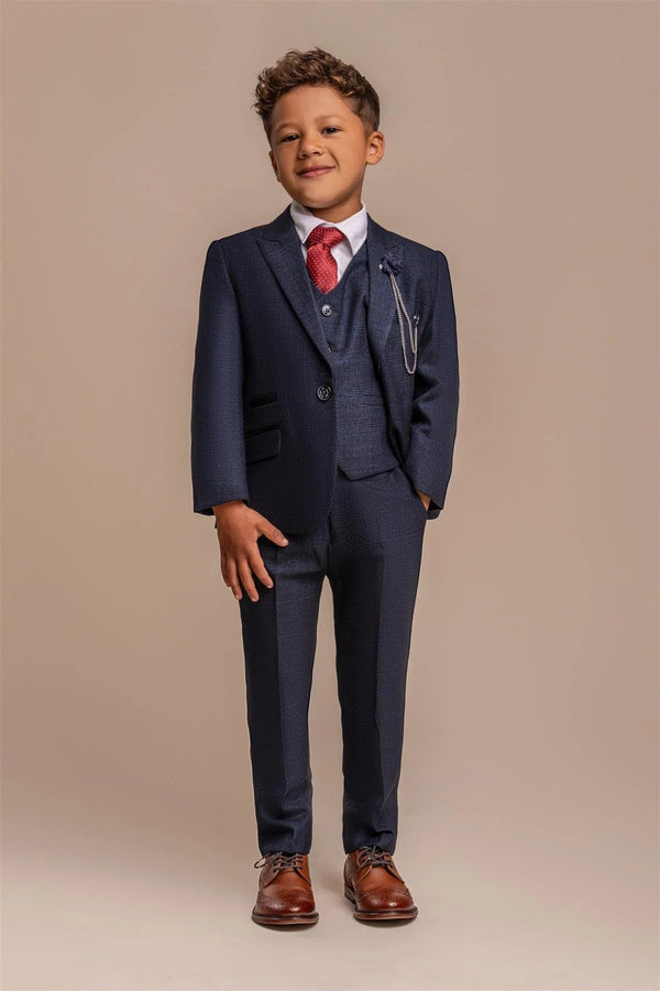 Caridi 3 Piece Suit - Navy