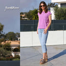 Cassidy Mom Jean - Ice Blue