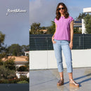 Cassidy Mom Jean - Ice Blue