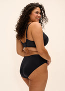 Cate Underwire Banded Bra - Black