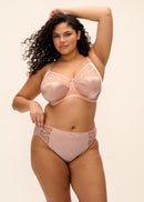 Cate Underwire Banded Bra - Latte