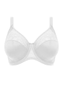 Cate Underwire Banded Bra - White