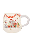 Christmas Twisted Handle Billie Mug - Presents
